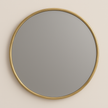 Round Vanity Mirror – Black, Gold, Nickel | 24