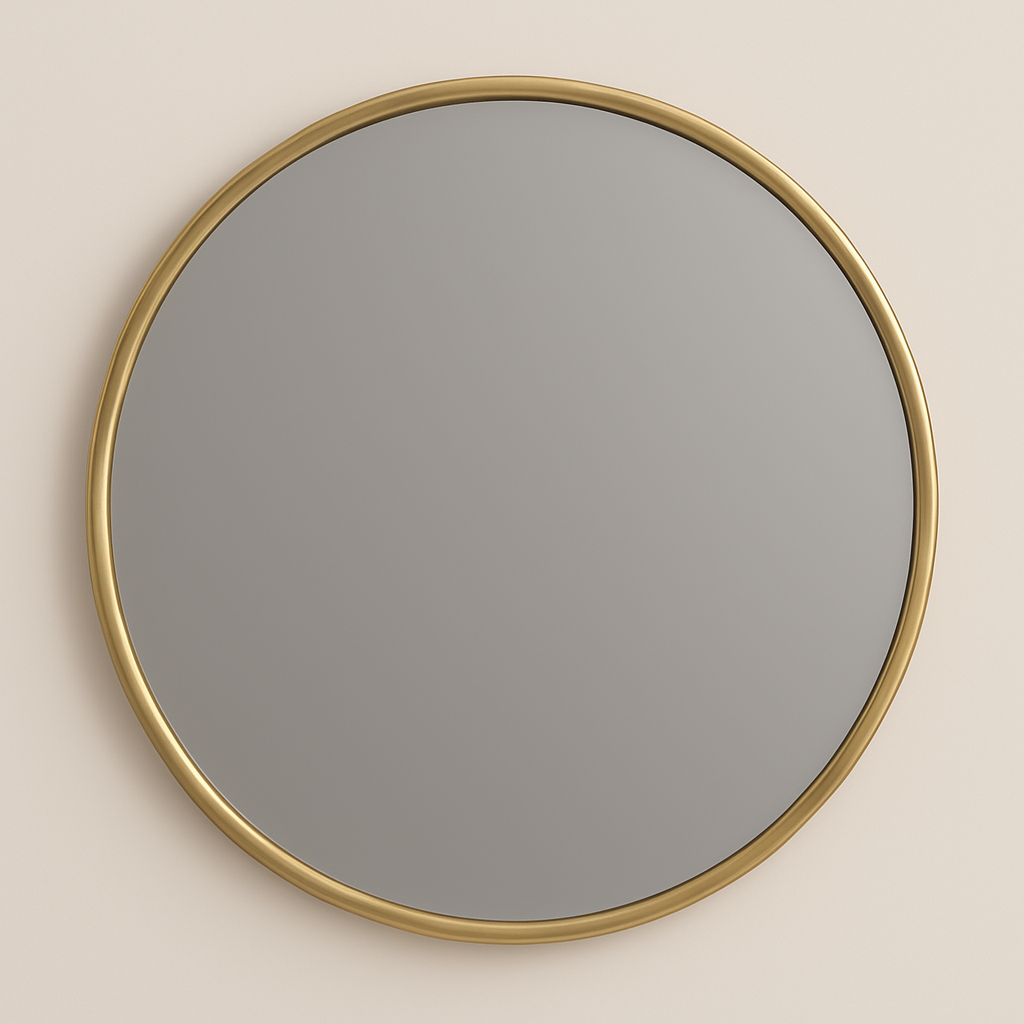 Round Vanity Mirror – Black, Gold, Nickel | 24