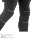 Men's Warm Pants Graphene Thick Long John Loungewear