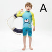 Boys Split Quick-Dry Swimsuit | Kids Two-Piece Polyester Swimwear Canada