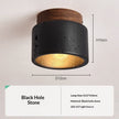 Japanese Style Trendy Yellow Cave Style Ceiling Light For Home Use