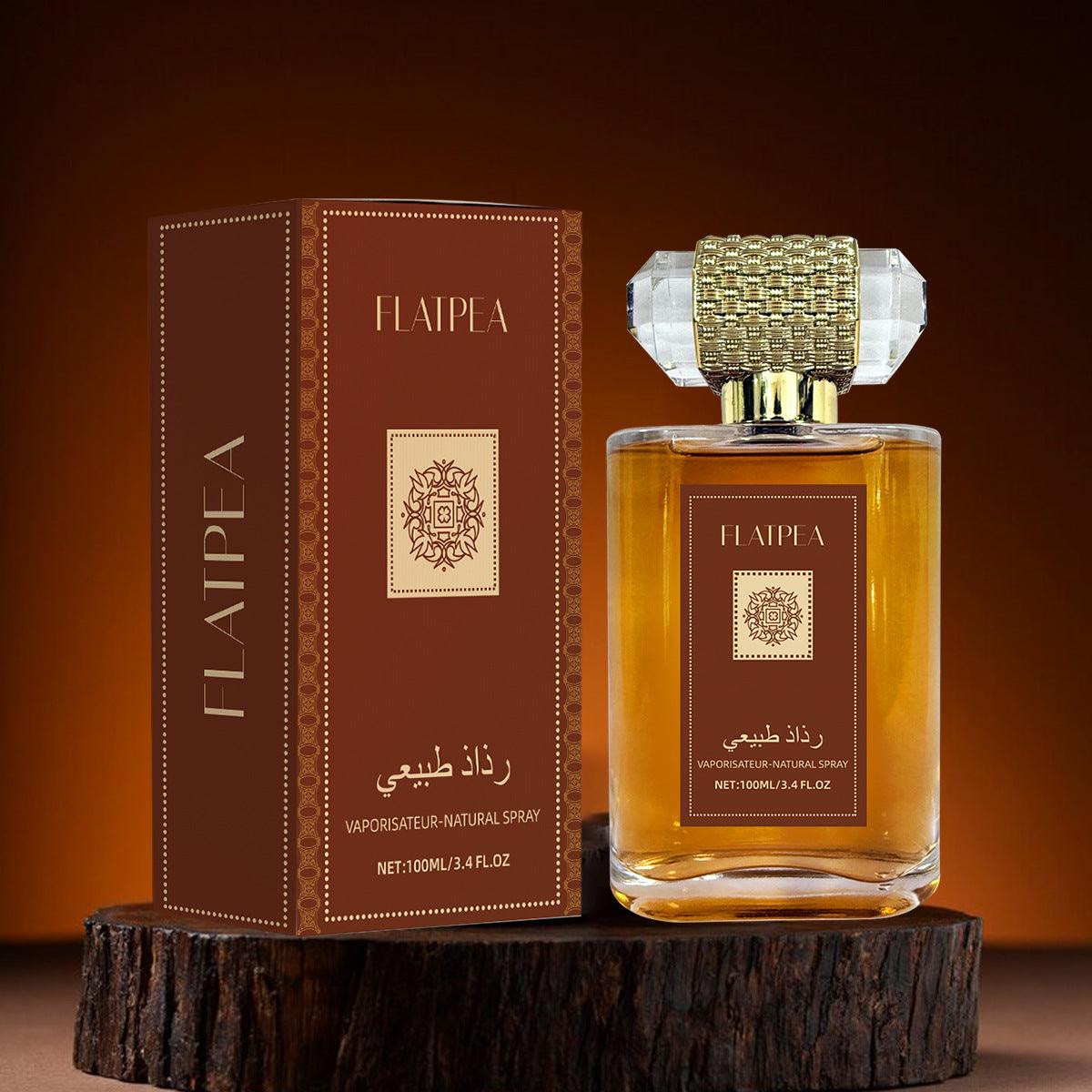 Arabian Sandalwood Men's Alcohol-Free Perfume Spray 100ml – Long-Lasting Middle Eastern Fragrance