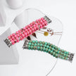 Beaded Bracelet Smart Phone Watch Strap for women