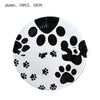 Dog Paw Birthday Party Tableware Set – Pet Birthday Plates, Cups & Decoration Kit