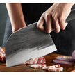 Hand-forged Kitchen Slicing Knife Dedicated For Chefs Cleaver Stainless Steel