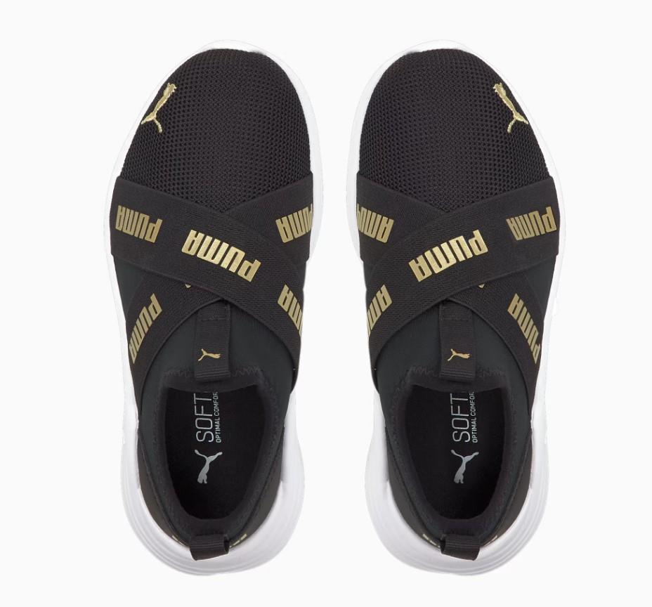 Puma Wired Run Slip On Flash Jr - Kids Running Shoe