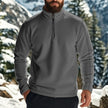 Solid Color Hoodies – Loose Fleece Pullover for Men in Winter