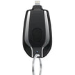 Keychain Power Bank 1500mAh – Portable Emergency Charger for iPhone & USB-C