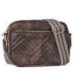Daily Matching PU Leather Business Commute Zipper Crossbody Bags for women