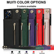 Samsung leather Crossbody Phone Case Card Holder Wallet leather case