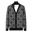 Slim fit  High-end Knitted Cardigan Sweater For Men