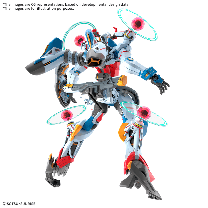 HG 1/144 GQuuuuuuX(Endymion Unit Awakened)