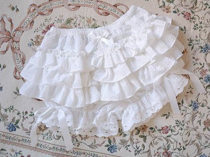 Cake Princess Skirt Mini Multi Layered Pants