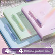Gradient Colour Notebook – Aesthetic Pastel Student Notepad with Style Options