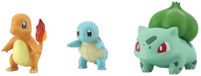 Pokemon Scale World - Kanto Region - Charmander & Squirtle & Bulbasaur Figure
