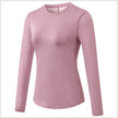 Quick Drying Breathable Long Sleeve Yoga Workout Gym T-shirt for women