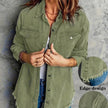 Denim Jacket – Retro Washed Casual Style for Women