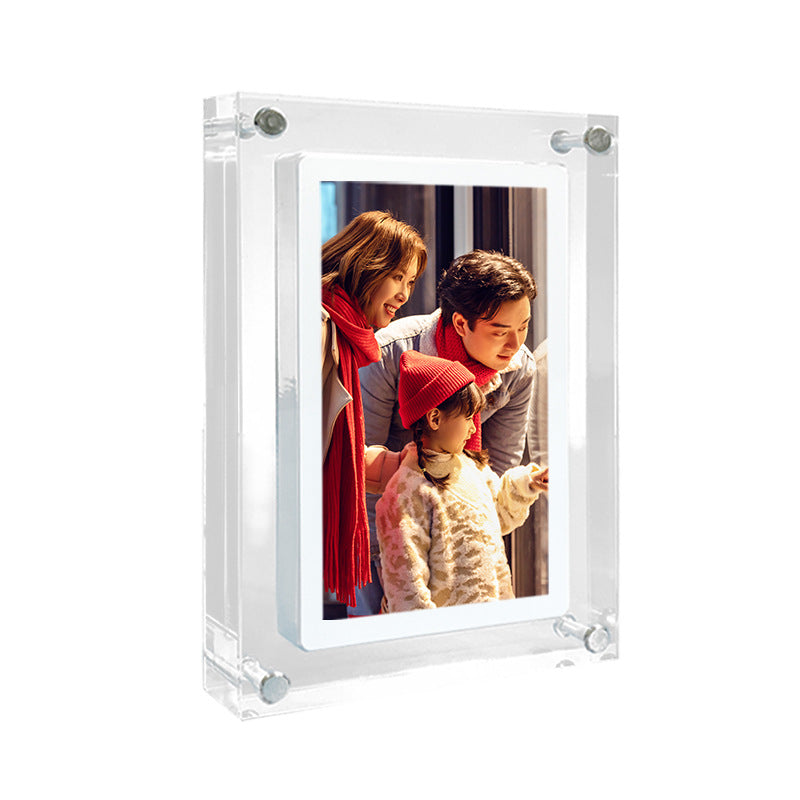 WiFi Acrylic Digital Photo Frame – App-Controlled Smart Display (5