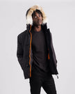 Outdoor Survival Canada Men's Nyik -40 Down Parka, Orca Black, X-Large - ON DISPLAY