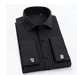 Men's French Cufflinks Dress Shirt – Slim Fit Business Formal Wear | Canada & USA
