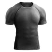 Quick Drying Men Short Sleeve Exercise Running Workout T-shirt Top