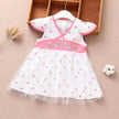Newborn baby Girls' Summer Vest Dress Infant dresses.