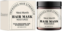 Shea Butter & Coconut Oil Hair Mask – Moisturising Repair Treatment with Mango Butter, Jasmine & Banana