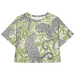 Leopard Cropped Ralgan T-Shirt