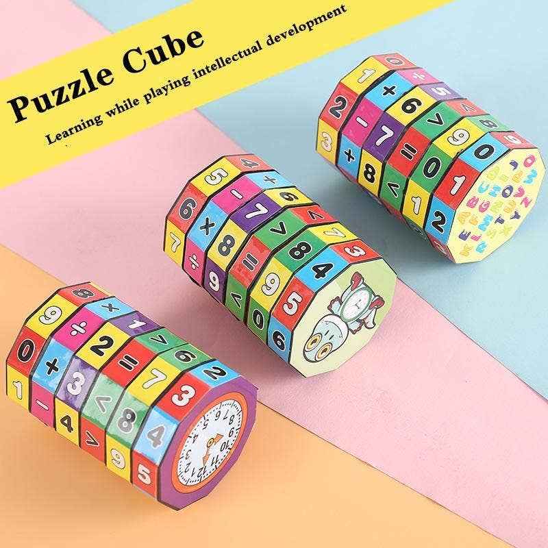 Educational toys for early teaching arithmetic: One digital cube
