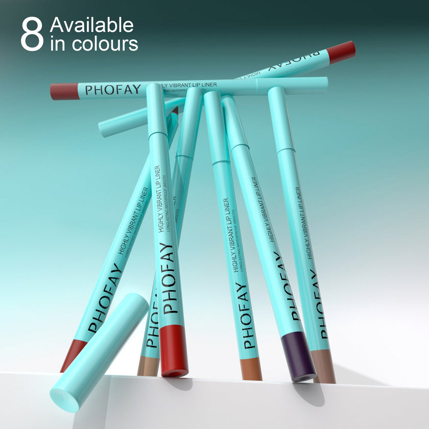 Lip Liner Set with Precision Tip – Long-Lasting, Waterproof & Smudge-Proof (1PC, 2PC & 3PC Sets)