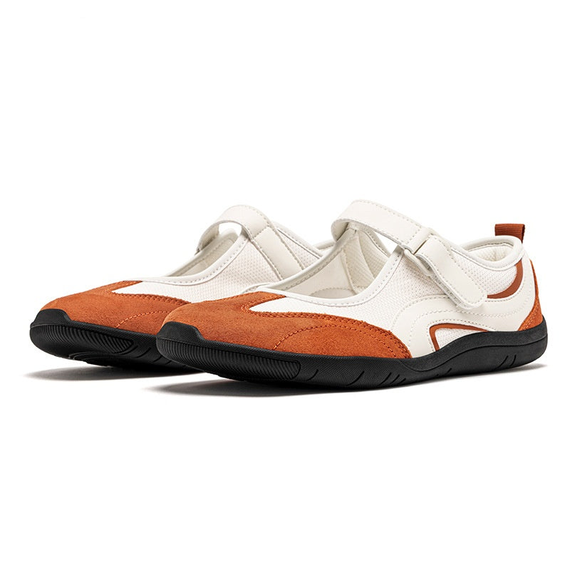 Wide-Toe Mary Jane Shoes | Breathable Mesh Lightweight Women's Casual Sneakers