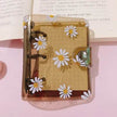 Kawaii Mini 3 Hole Daisy Notebook Planner Organizer Binder