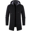 Plus Fleece Trend And Handsome All-match Cardigan For Men