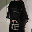 Women's Muslim Clothing Simple Cloak Robe Starry Robe