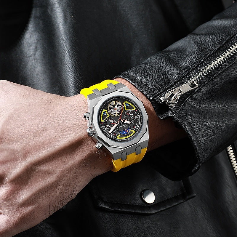 Men's Fully Automatic Mechanical Watch – Royal Oak Sport Style Waterproof Luxury Watch