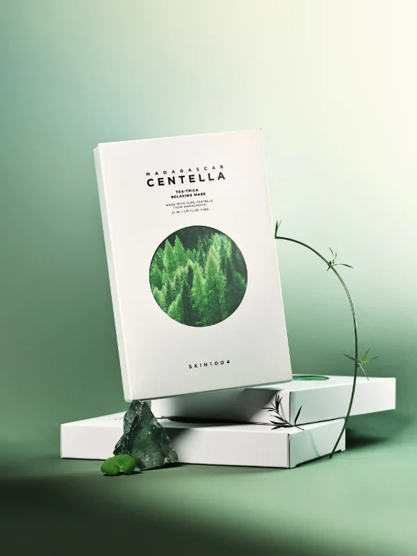 SKIN1004 Madagascar Centella Tea-Trica Relaxing Mask 24ml - 1 BOX / 5 PCS