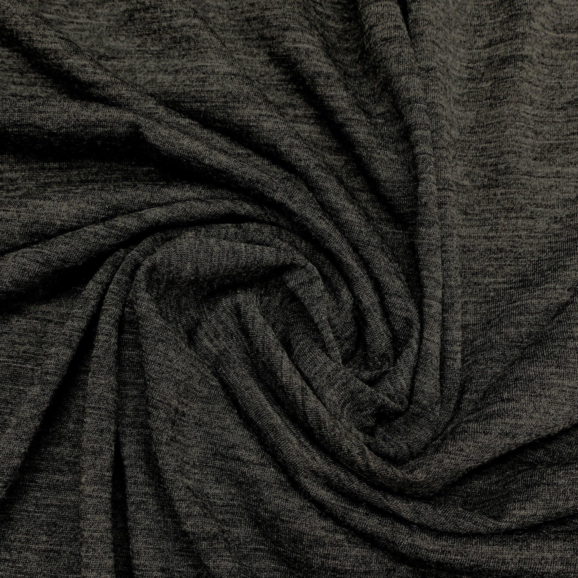 Merino Wool Jersey Knit Fabric: Lightweight Apparel, Base Layers - Made in Australia