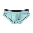 Ice Silk Men's Summer Breathable Solid Color Pouch Brief Underwear
