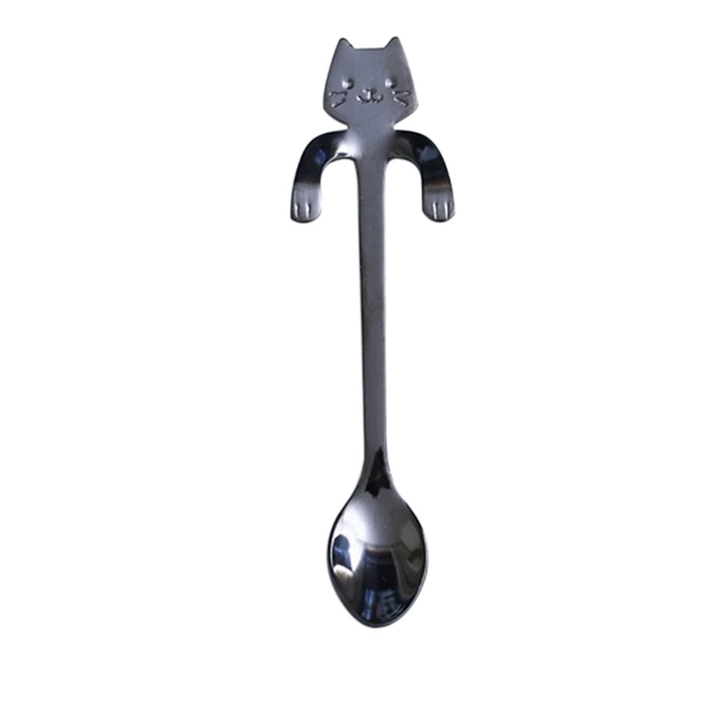Kitty Tea/Coffee/Ice Cream Small Stainless Steel Spoon