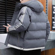 New Winter Cotton Padded Down Hoodie Winter Puffer Jacket Men