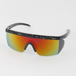 Retro Visor Shield Sunglasses