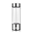 Hydrogen Water Bottle Generator – Electric Rechargeable Antioxidant Hydrogen-Rich Water Maker | 500ml Borosilicate Glass