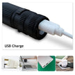 LED Military Flashlight USB Rechargeable Tactical Zoom Handheld Torch