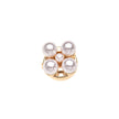Korean Pearl Shirt Cufflinks – Alloy Gold, Silver & Gun Black | Women's Fashion Accessories Canada & USA