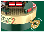 Black Friday deals Christmas Tree Blocks Spin Music Box Blocks