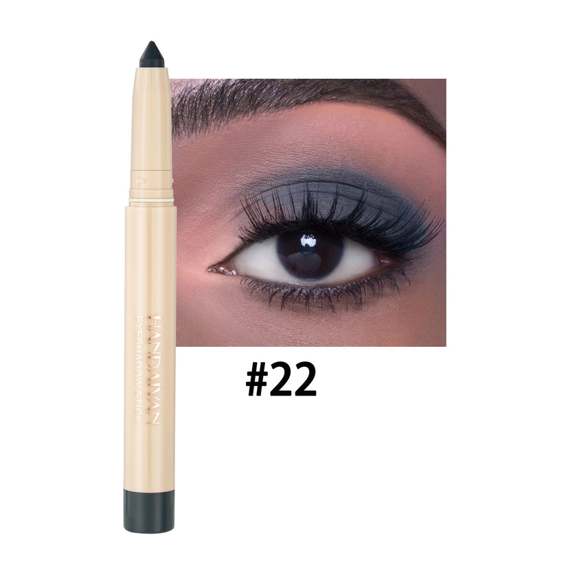 22-Shade Eye Shadow Stick Pen – Dual-Use Eyeliner & Eyeshadow, 22 Colors