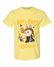 [Adult size] Harry Potter Labubu T-Shirt – Kawaii Wizard Graphic Tee, 100% Cotton