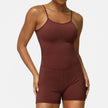 Sleeveless Bodycon Exercise Workout Gym Romper Women Short Workout Jumpsuit Yoga Jumpsuit