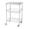 VEVOR 3-Tier Workbench Utility Cart for Kitchen Office