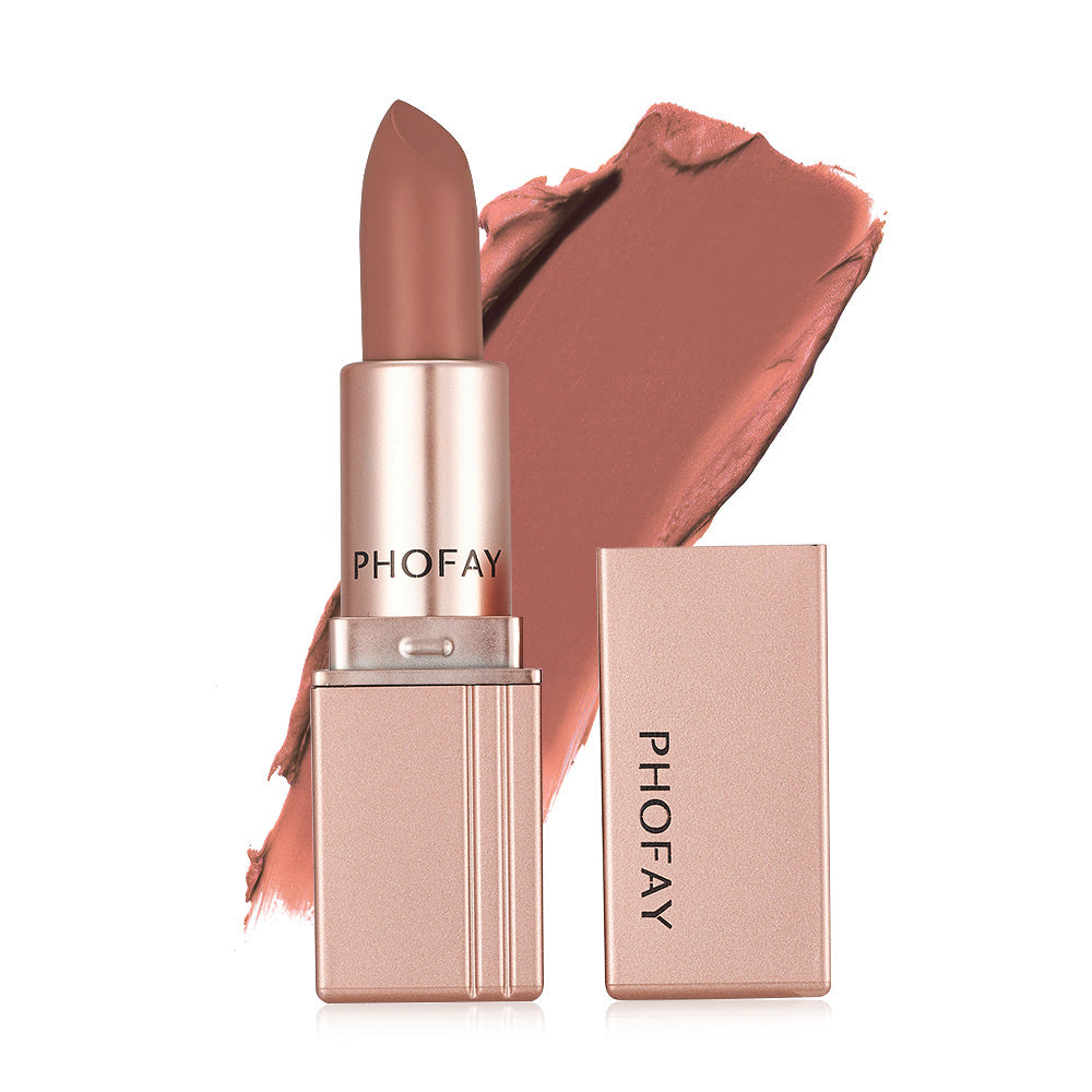PHOFAY Matte Lipstick – Long-Lasting Waterproof Lip Colour (Singles & Sets)